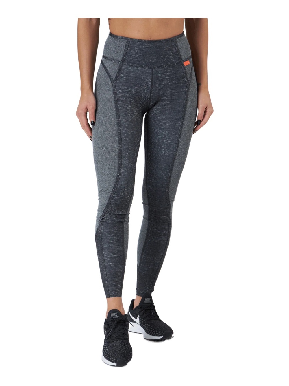 Nike Dri-FIT One Luxe Mid-Rise Heathered Leggings